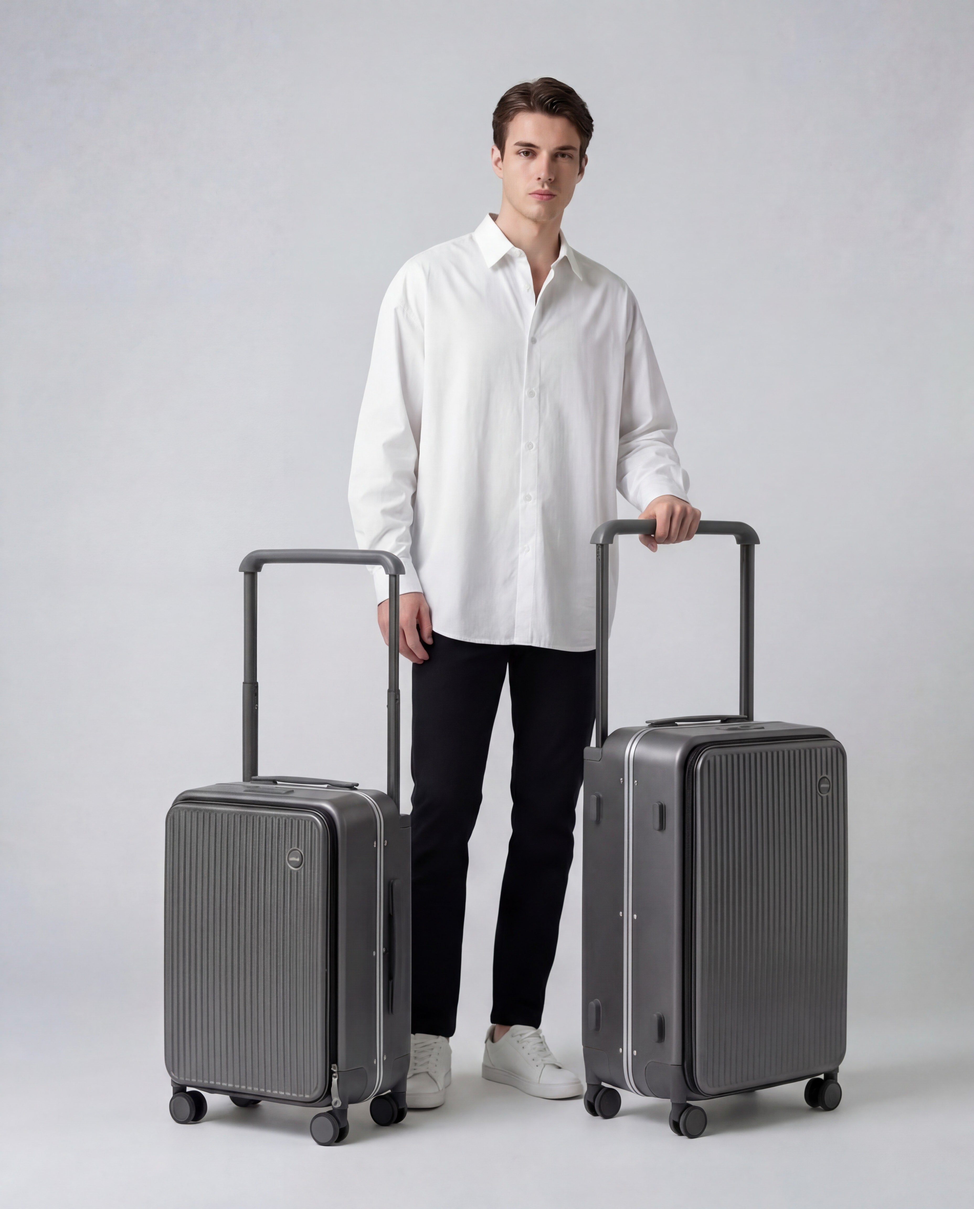 Front Opening Suitcase *3 FREE Reusable Compression Bags & 1 FREE PackPillow