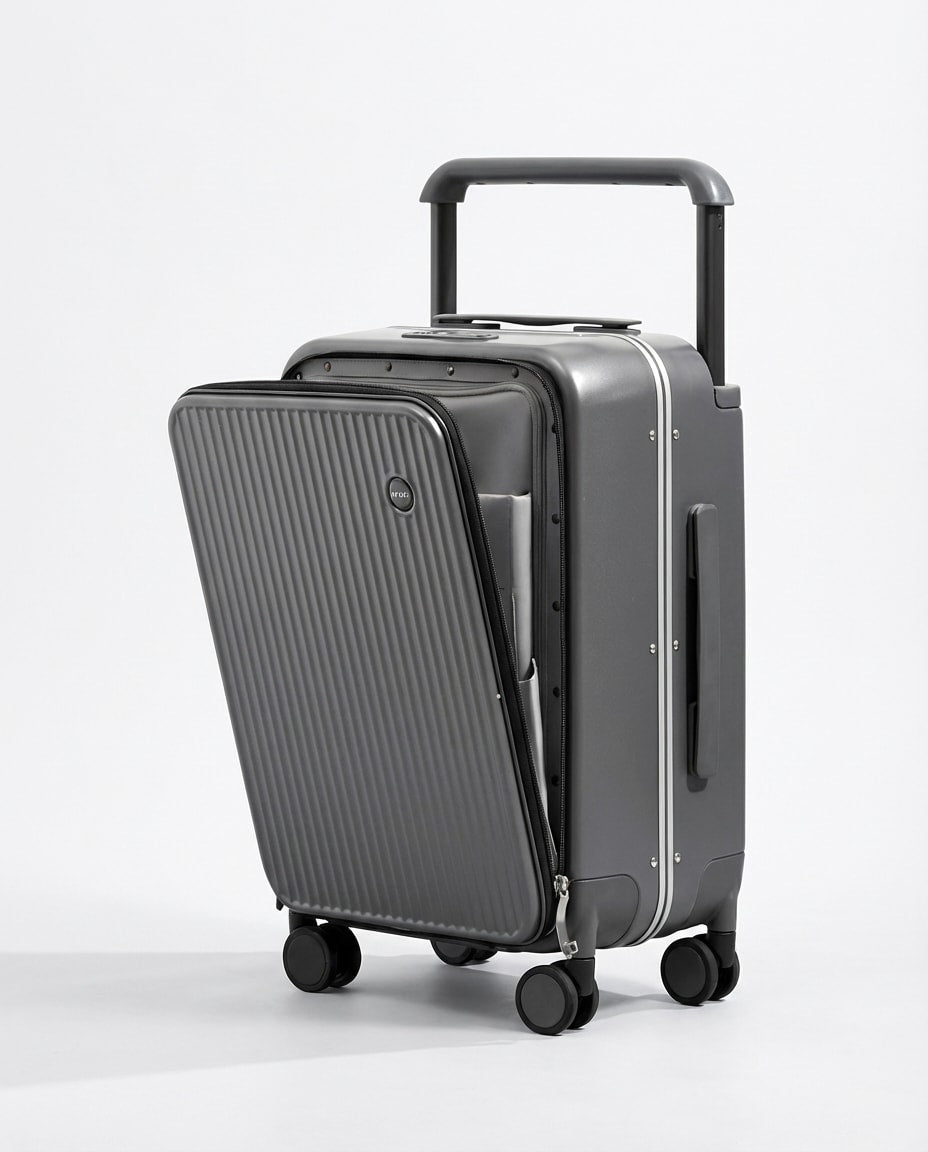 Front Opening Suitcase *3 FREE Reusable Compression Bags & 1 FREE PackPillow