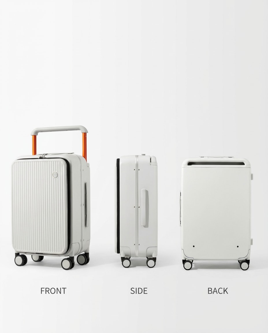 Front Opening Suitcase *3 FREE Reusable Compression Bags & 1 FREE PackPillow