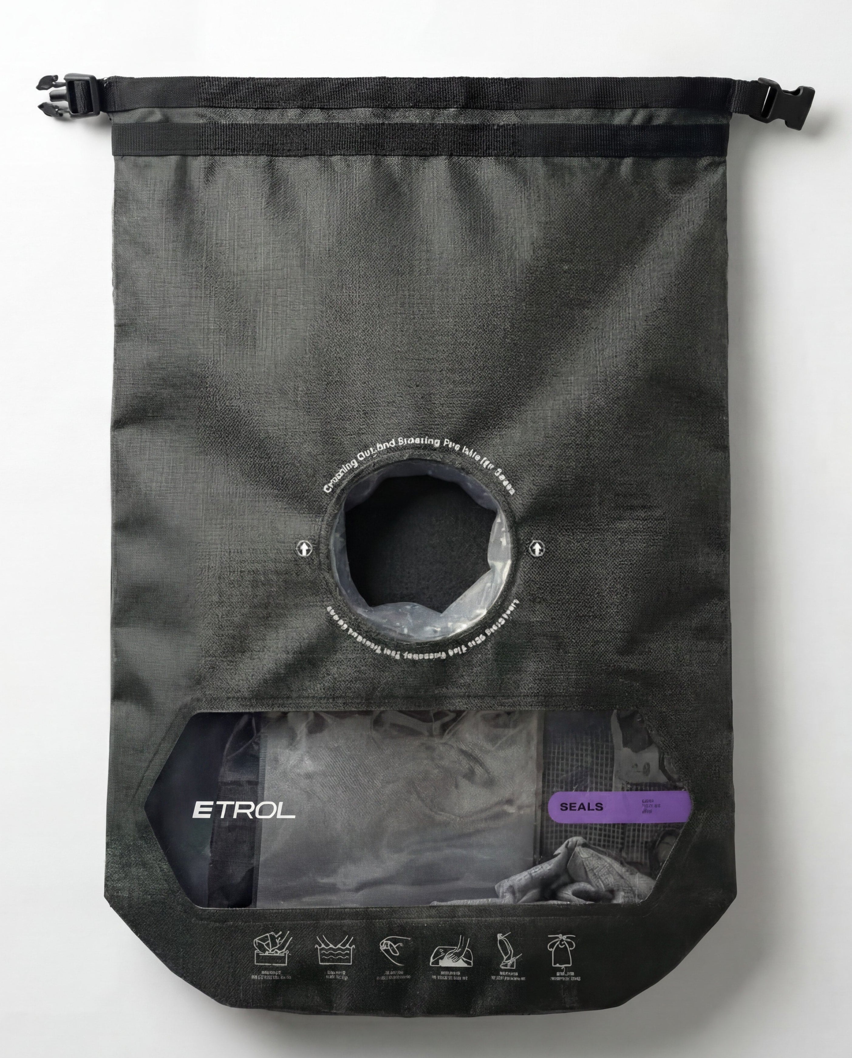 Portable Travel Washing Bag — Wash Without Getting Your Hands Wet